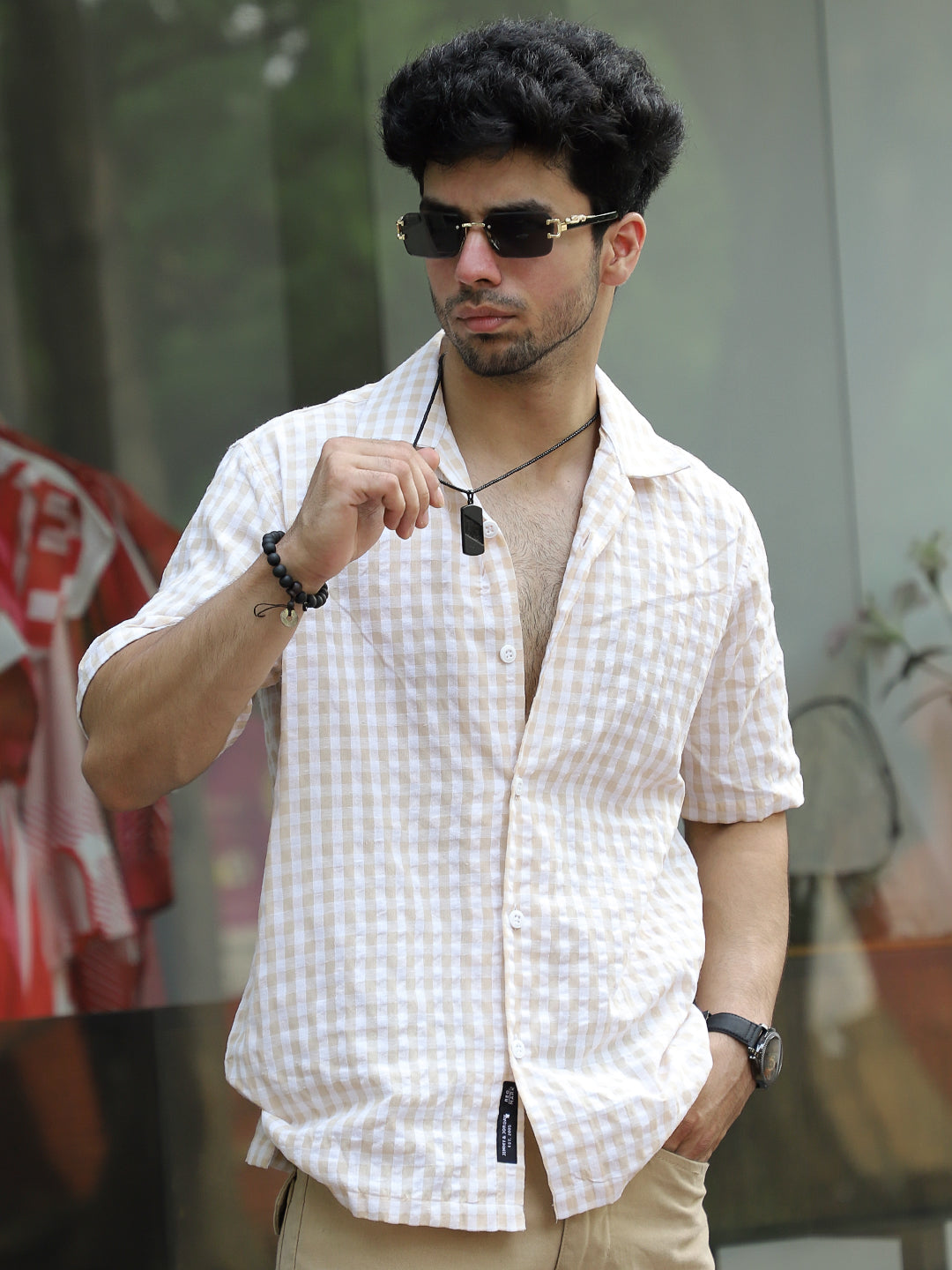 Silvan Stitch Fon Half Sleeve Shirt