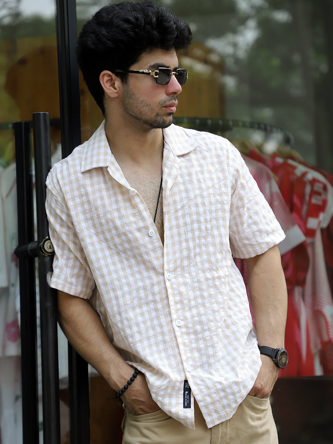 Silvan Stitch Fon Half Sleeve Shirt