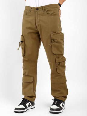 Kyubic Mustard Cargo Pants