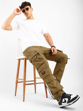 Kyubic Mustard Cargo Pants