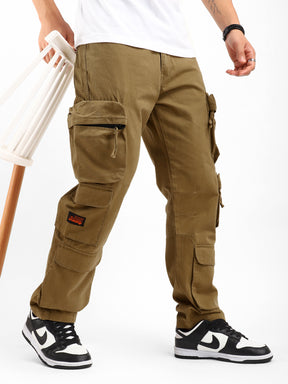 Kyubic Mustard Cargo Pants