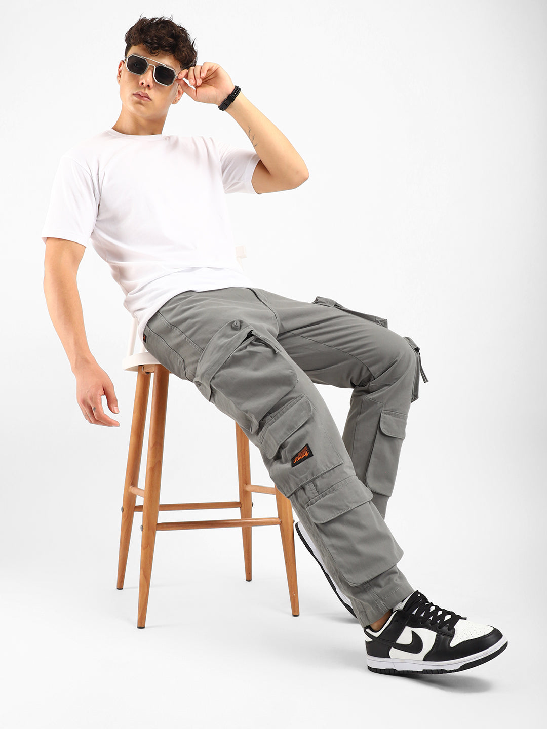 Kyubic Pista Chio Green Cargo Pants