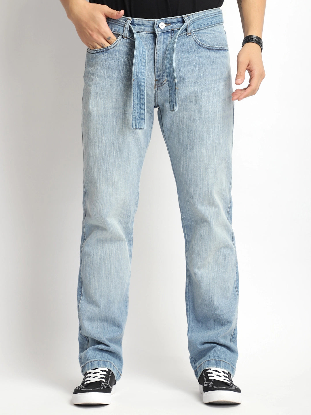 Urban Belt Tint Blue Denim Jeans