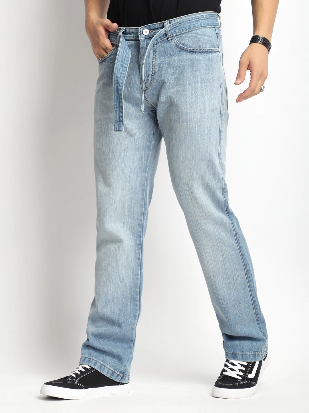 Urban Belt Tint Blue Denim Jeans