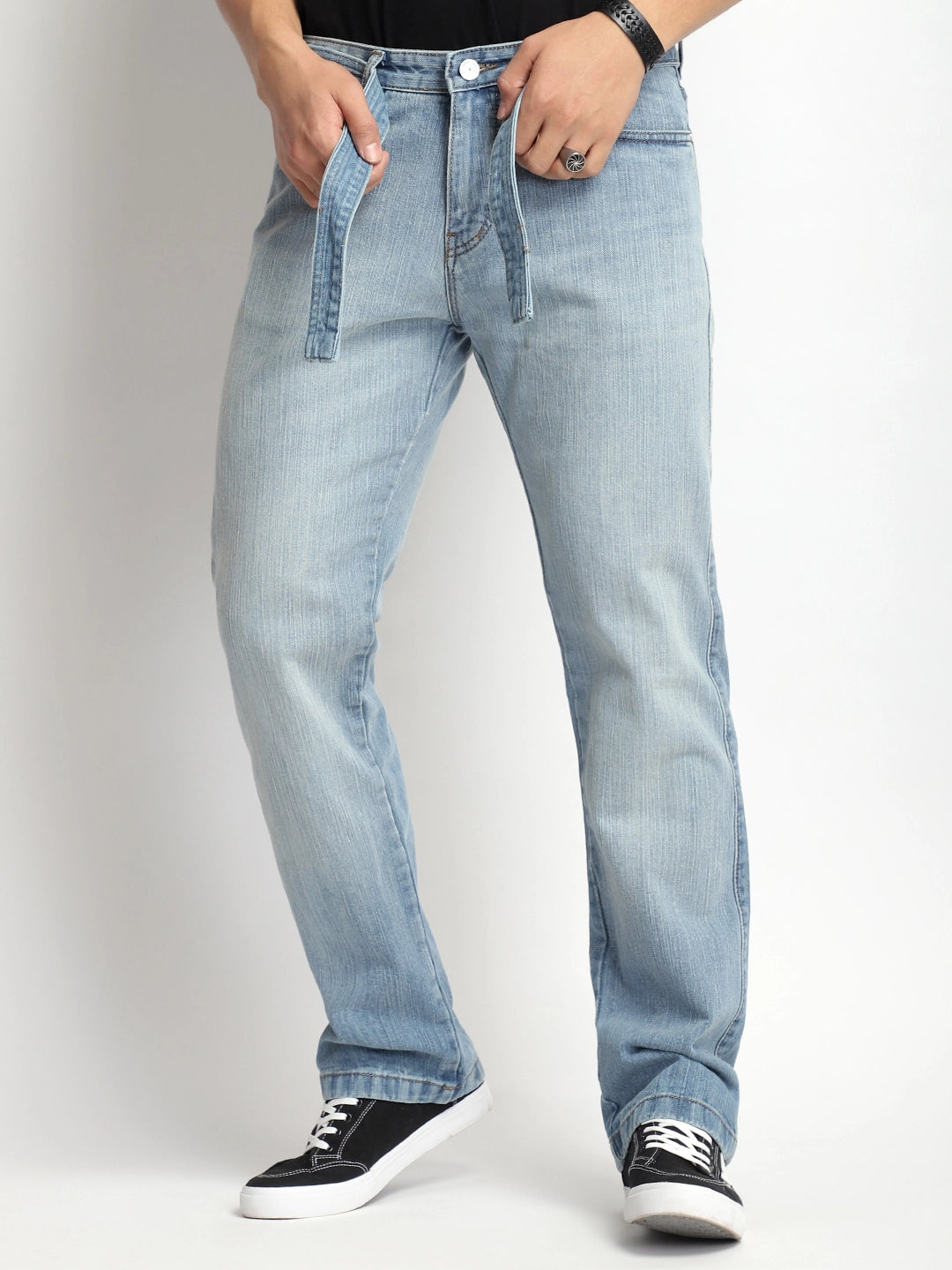 Urban Belt Tint Blue Denim Jeans