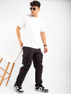 Kyubic Dark Grey Cargo Pants