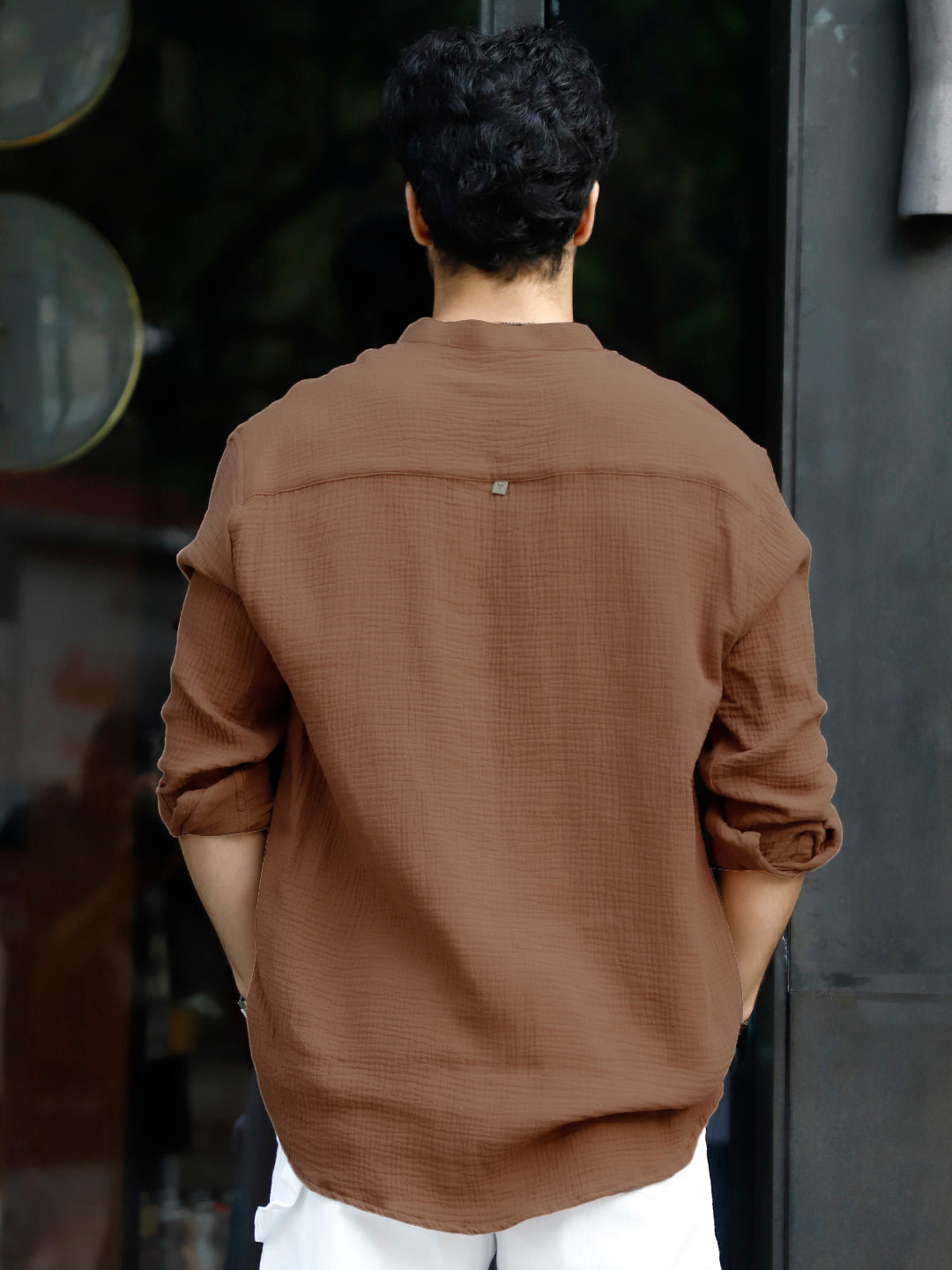 Amber Royale Peru Brown Kurta