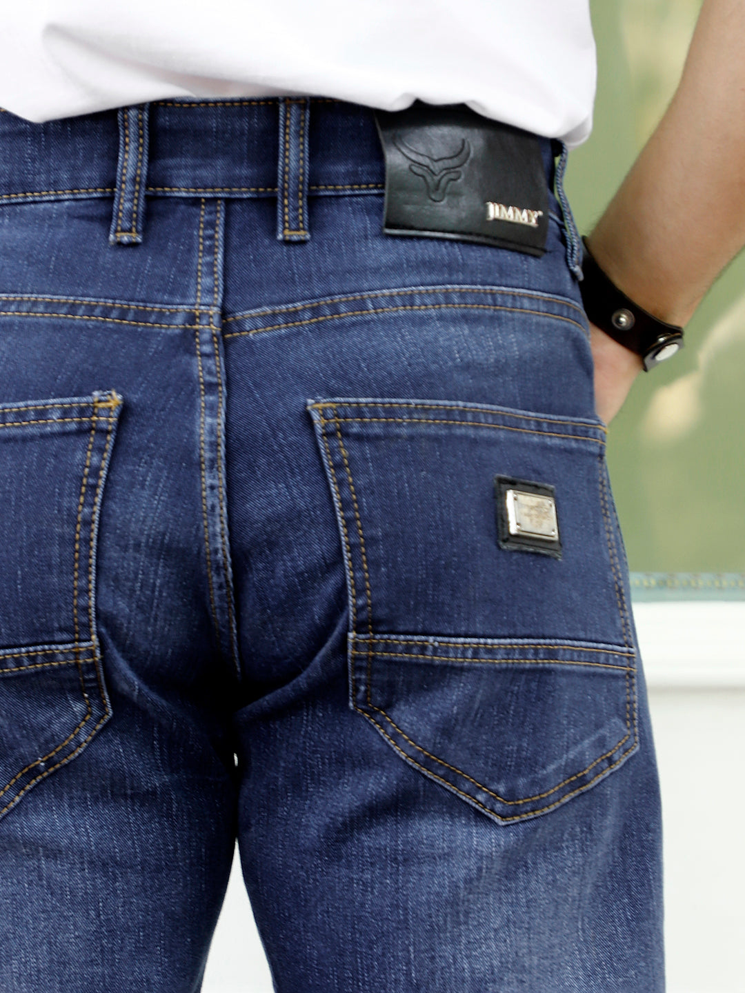 Ash & Alder Denim Blue Bootcut Jeans