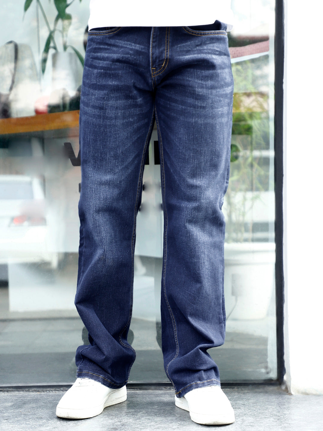 Ash & Alder Dark Indigo Bootcut Jeans