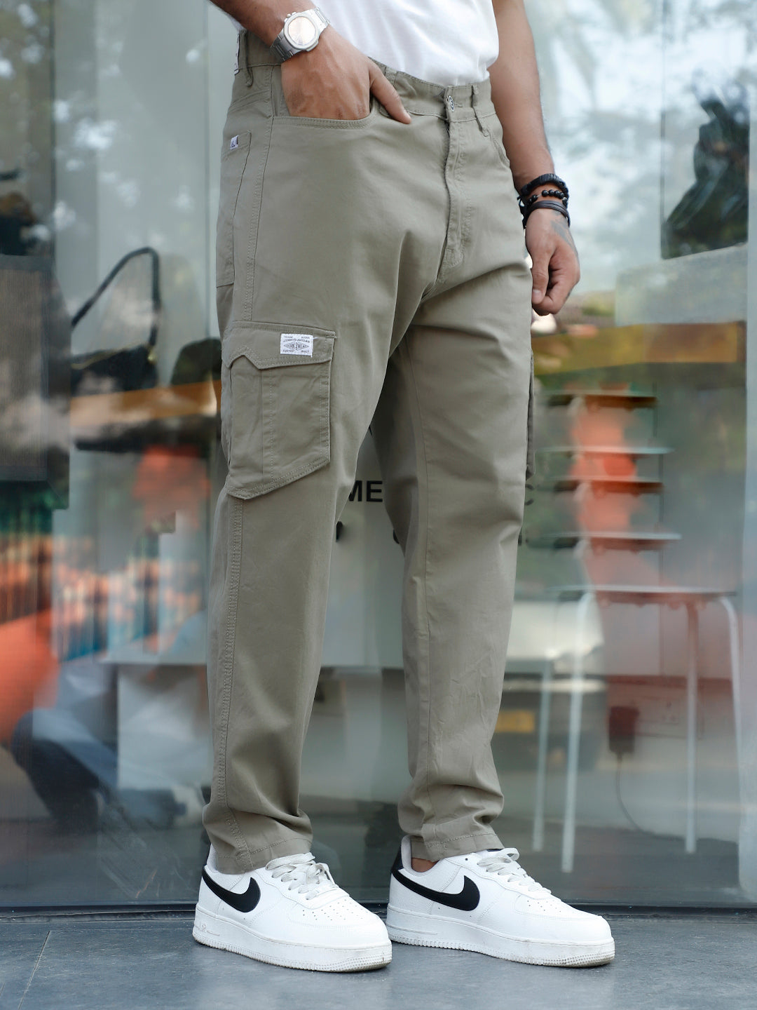 HEX Seaweed Green 6 Pocket Cotton Cargo