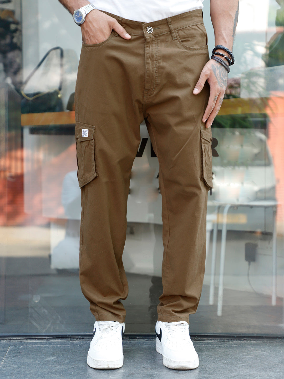 HEX Tortilla Brown 6 Pocket Cotton Cargo