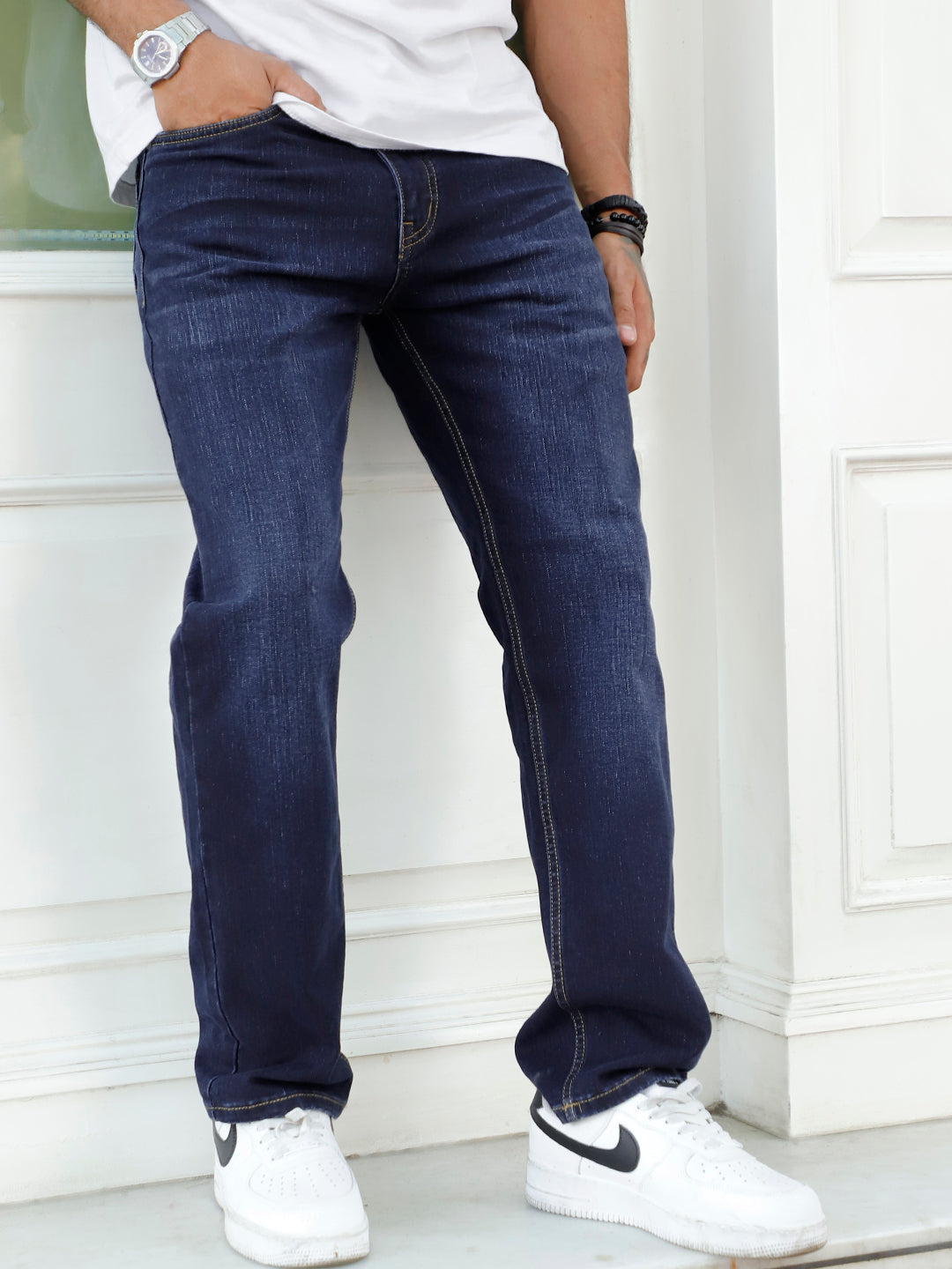 TrueForm Deep Blue Straight Fit Jeans