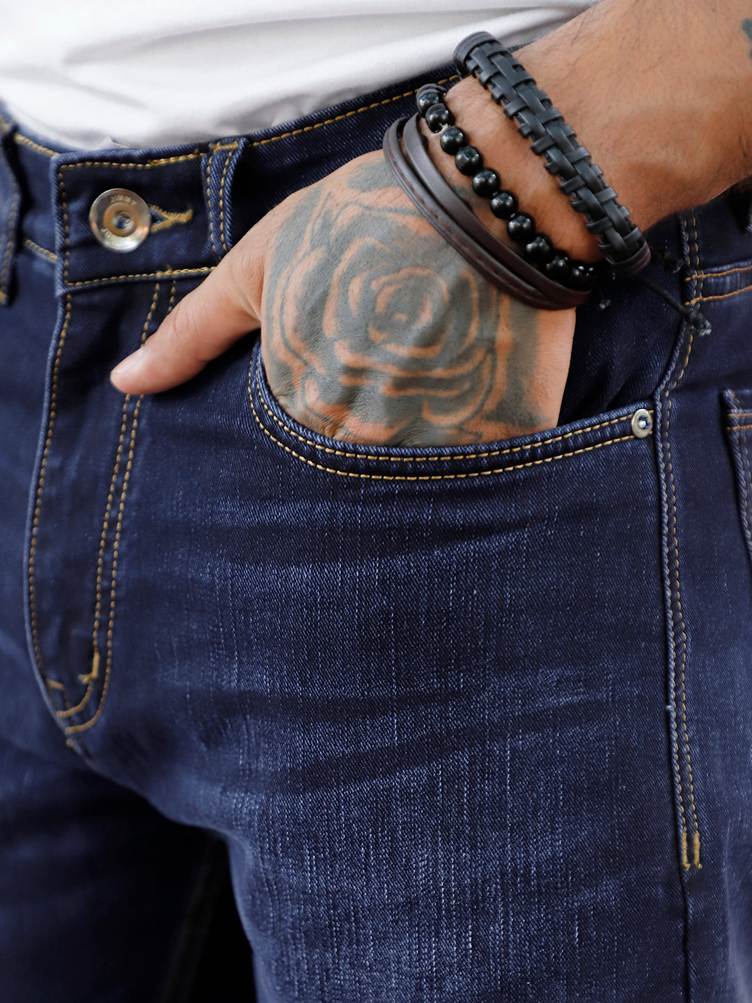 TrueForm Deep Blue Straight Fit Jeans