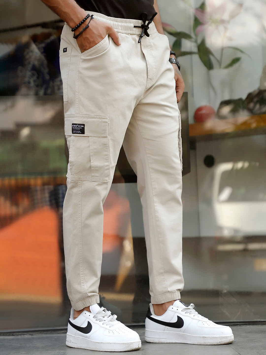 EasyFlex Beige  Cotton Cargo