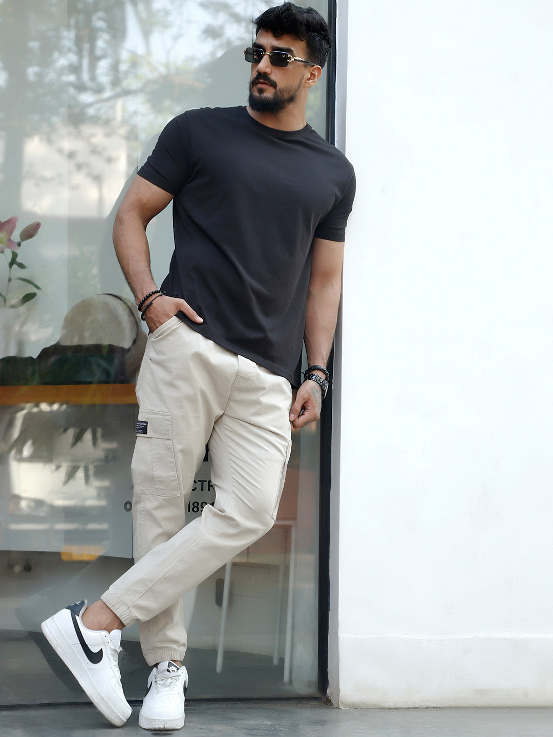 EasyFlex Beige  Cotton Cargo