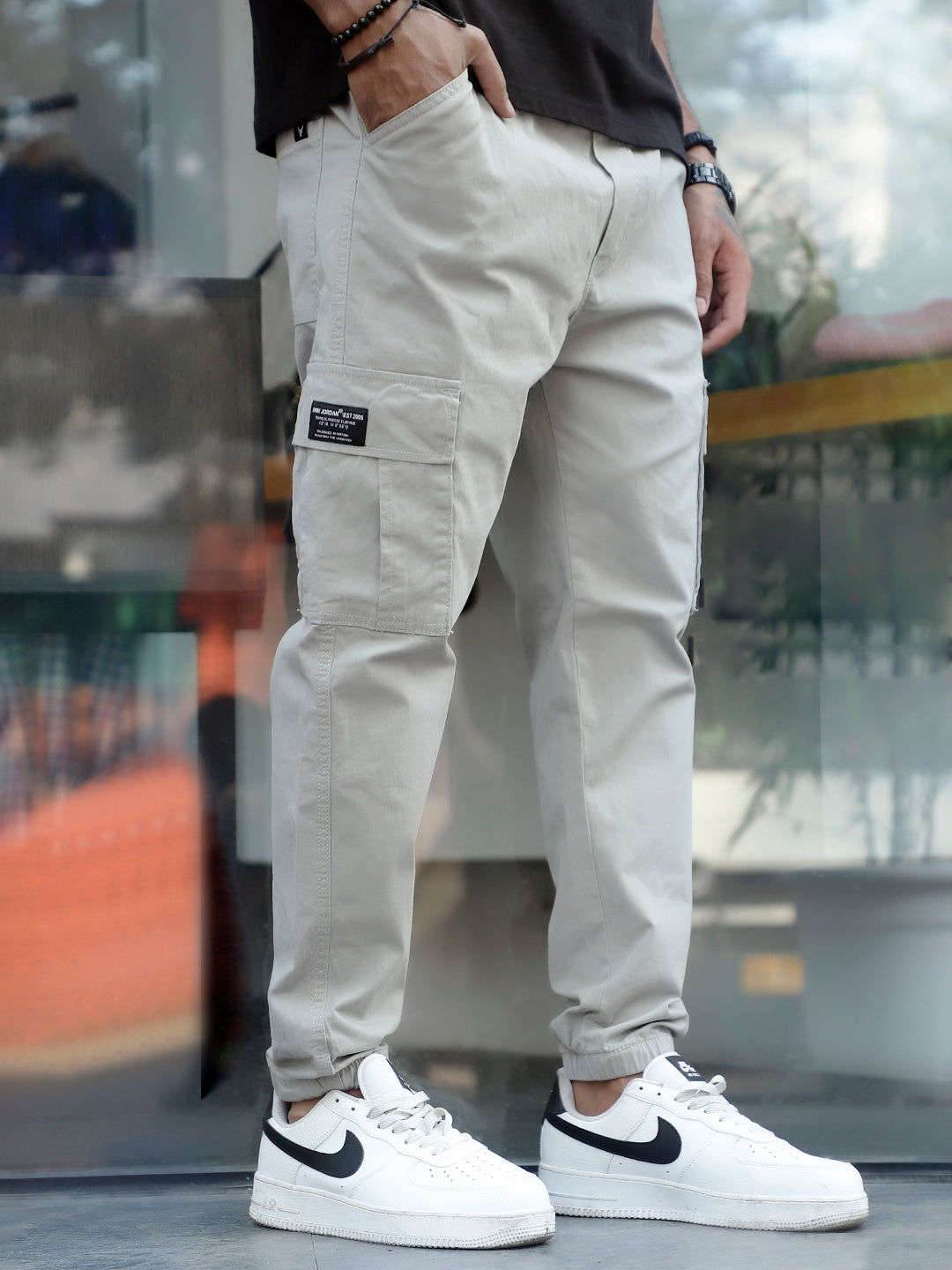 EasyFlex Ash Cotton Cargo