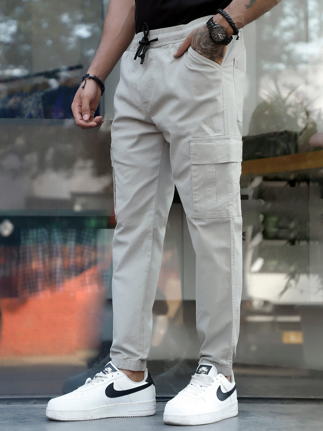 EasyFlex Ash Cotton Cargo