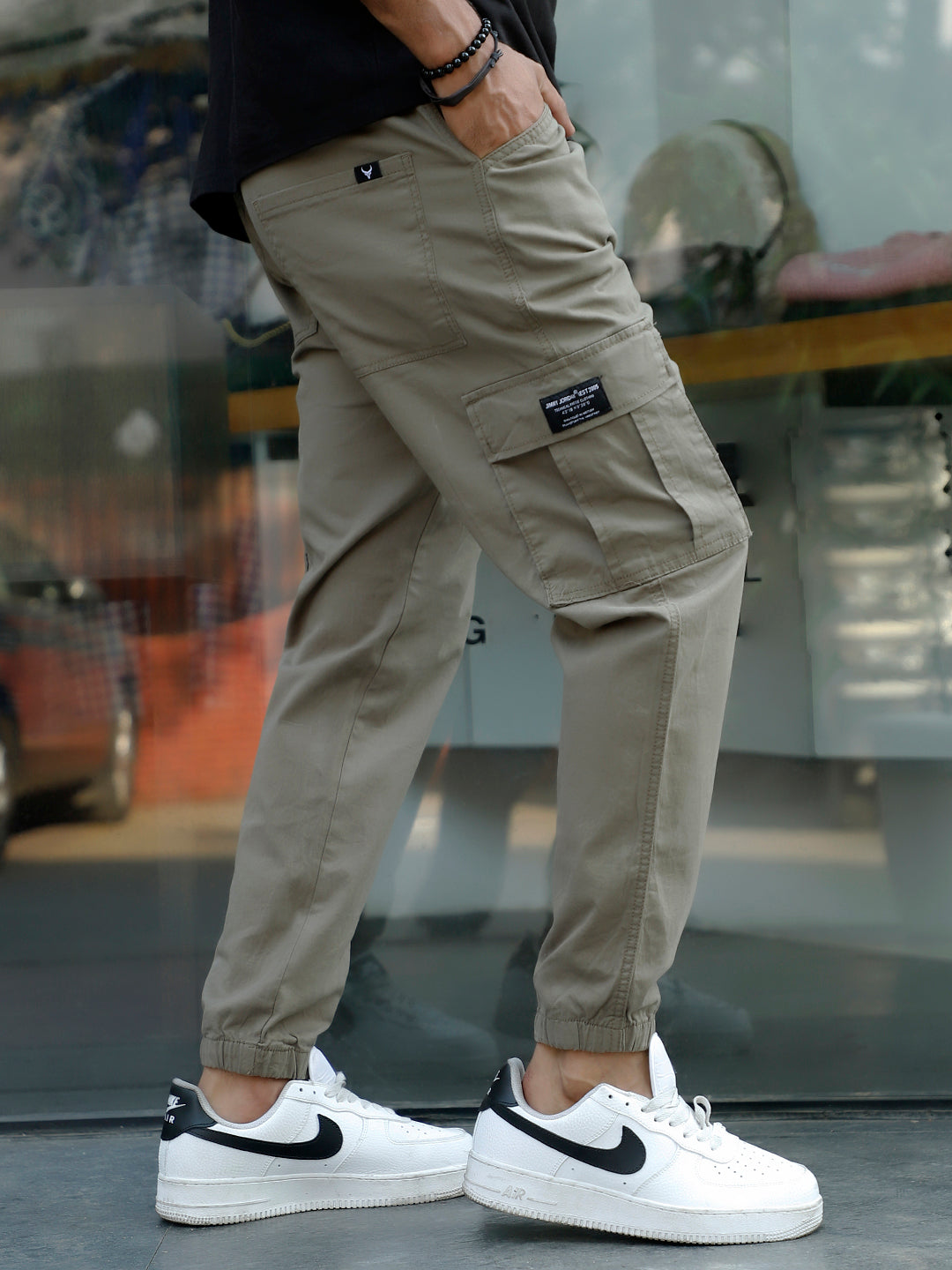EasyFlex Olive Cotton Cargo