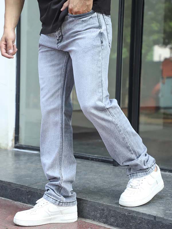 Chicago Light Grey Denim Jeans