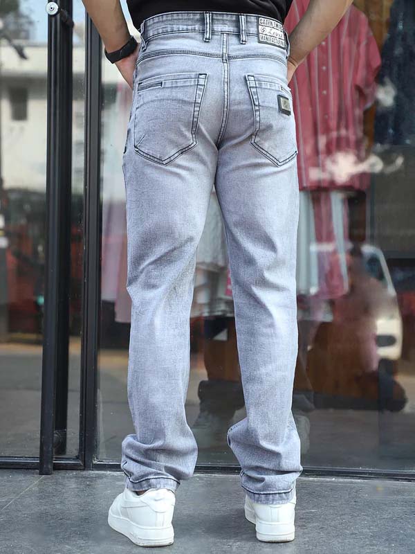 Chicago Light Grey Denim Jeans