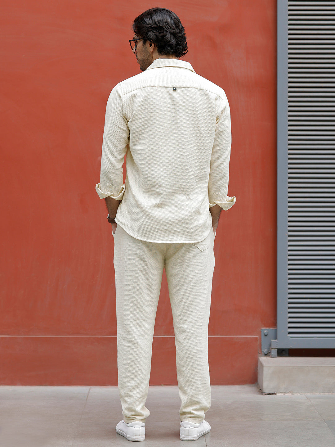 Forza Beige Texture Co Ord Set