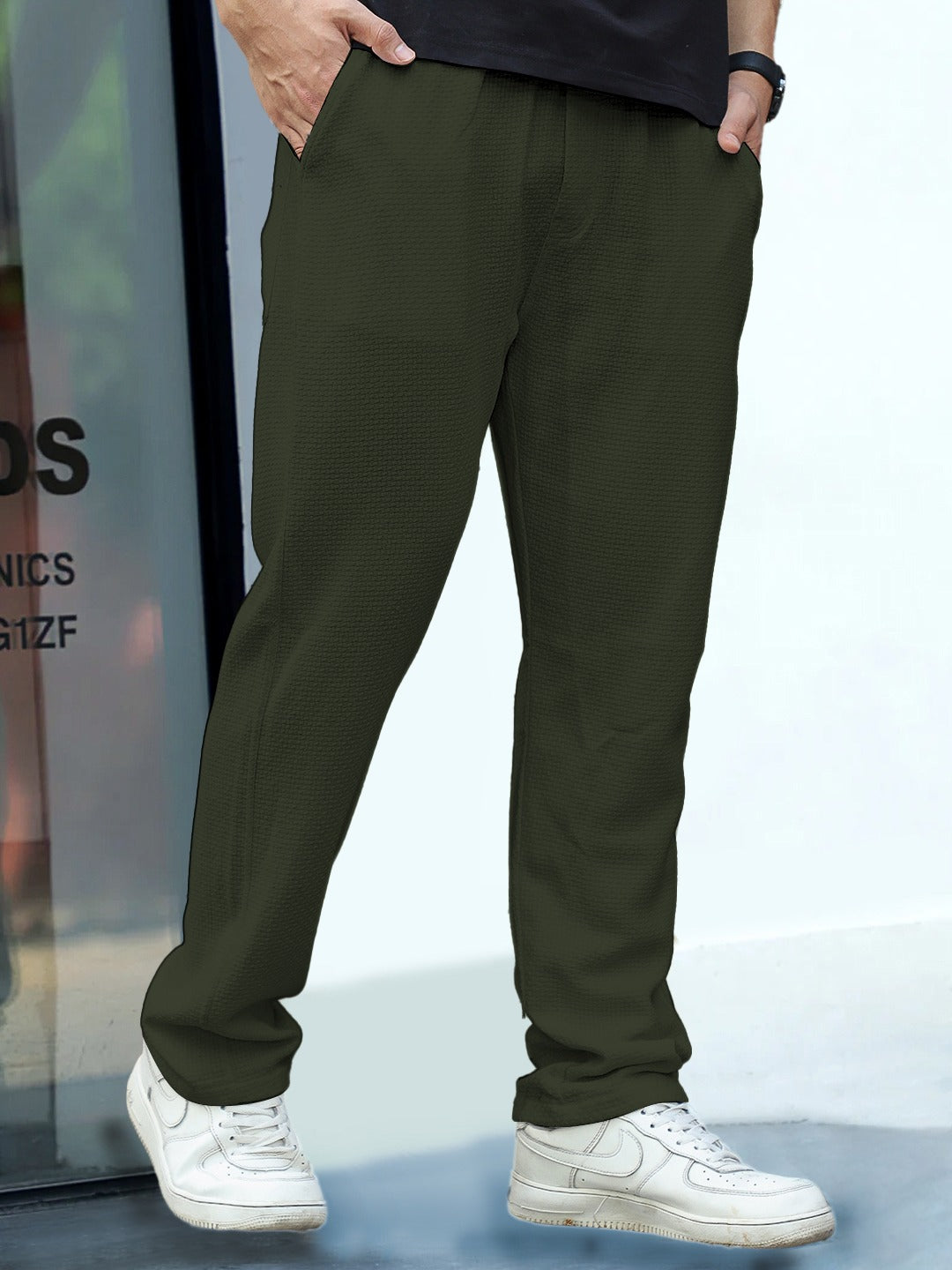 Clubhouse Dark Olive Linen Trouser