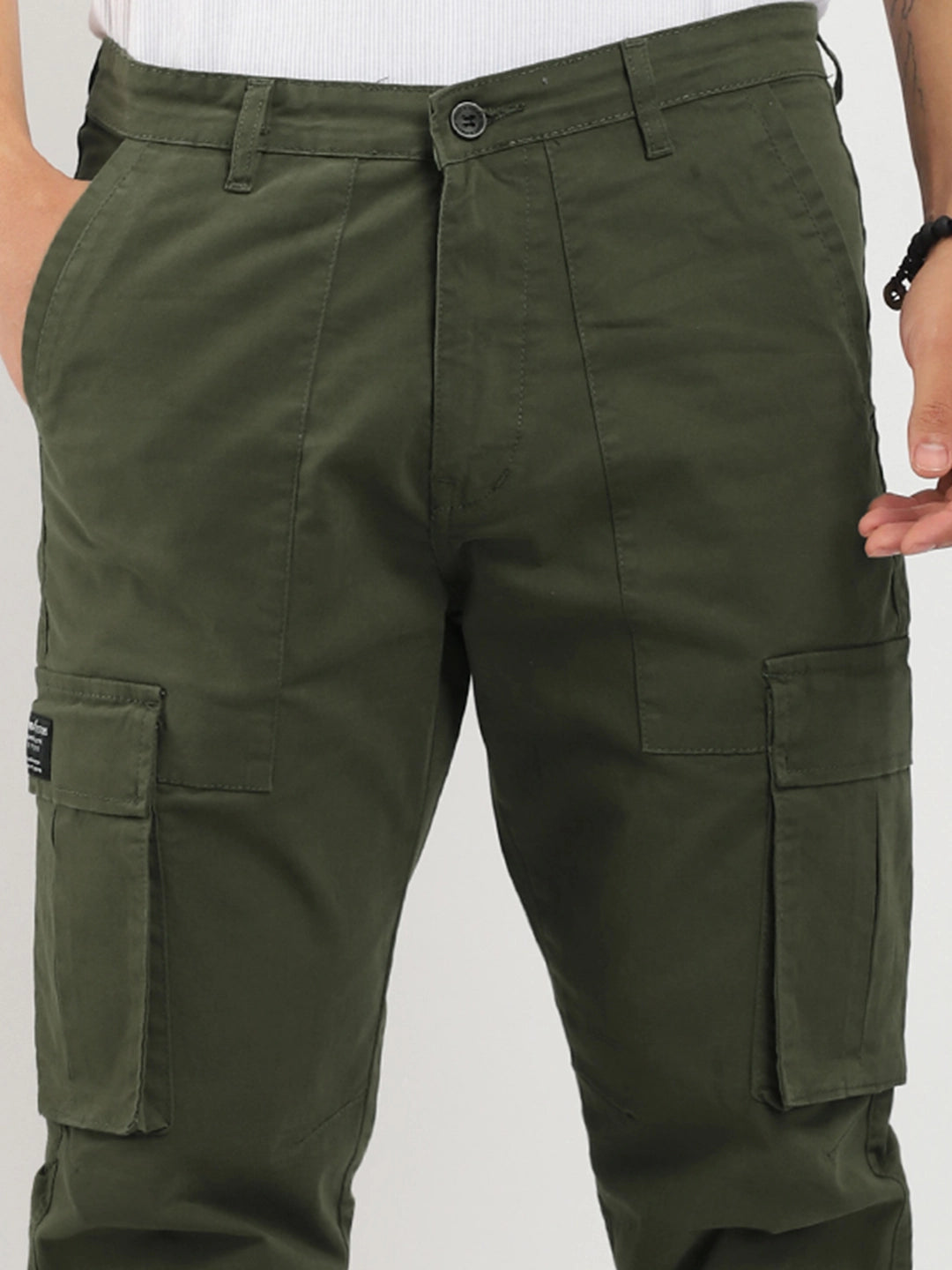 Greenwich Canvas Green Cotton Cargo