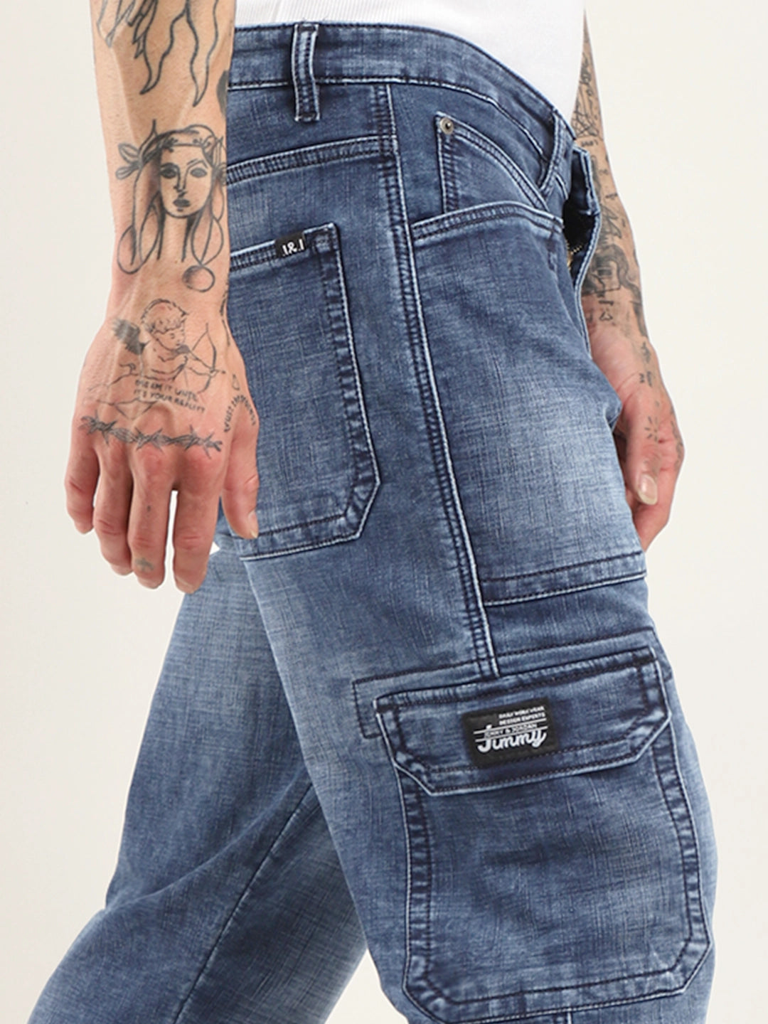 Denim Cargo Pants for Men: Elevate Your Style Game!