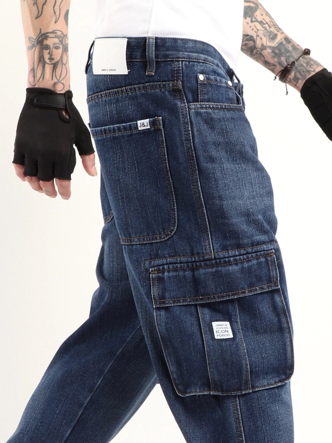 Denim Cargo Pants for Men: Elevate Your Style Game!