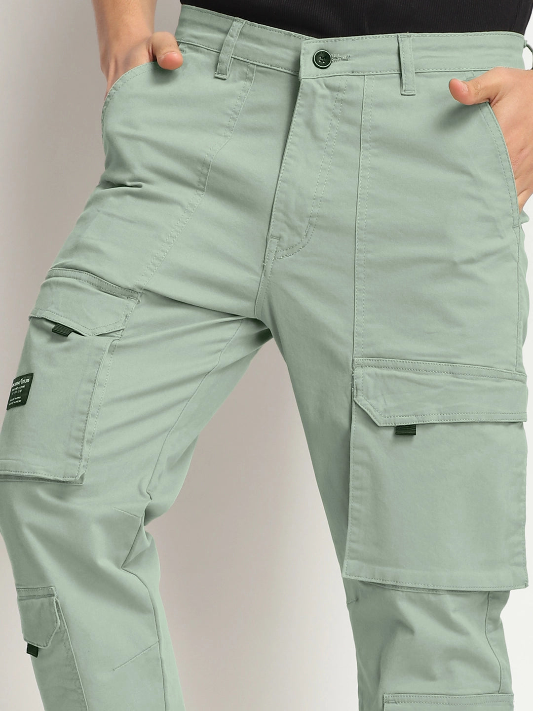 Vibe Thread Pistachio Green Cotton Cargo