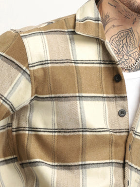 Gloucester Street Light-Brown Winter Heavy Shirt