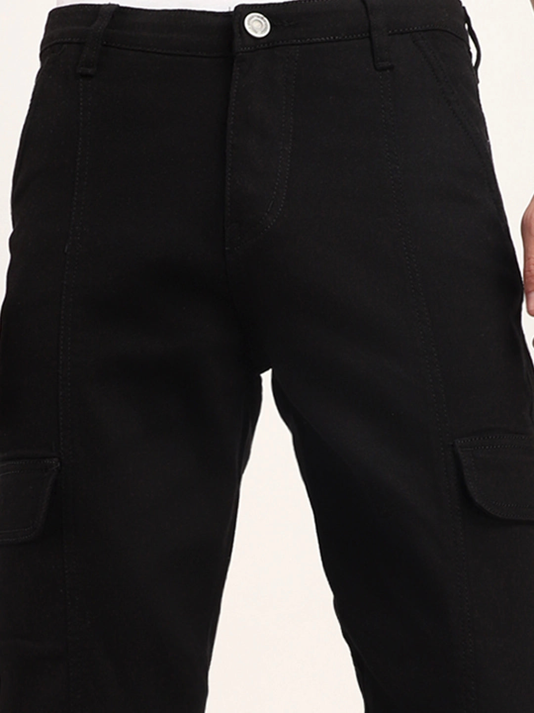 Jackob Black Denim Cargo