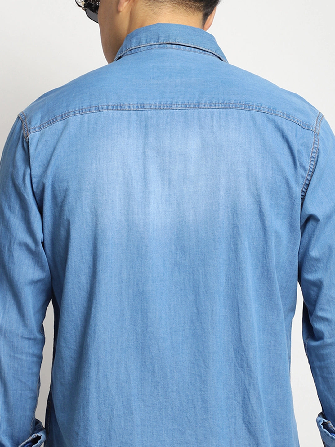 Stratford Stone Blue Denim Shirt