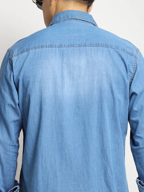 Stratford Stone Blue Denim Shirt