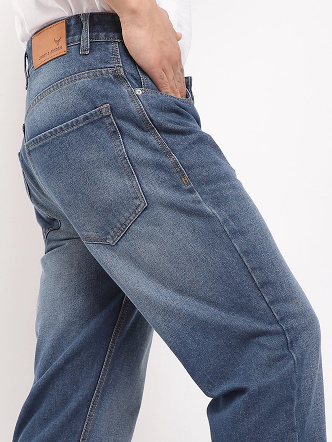 Boulevard Blue Denim Bootcut Jeans