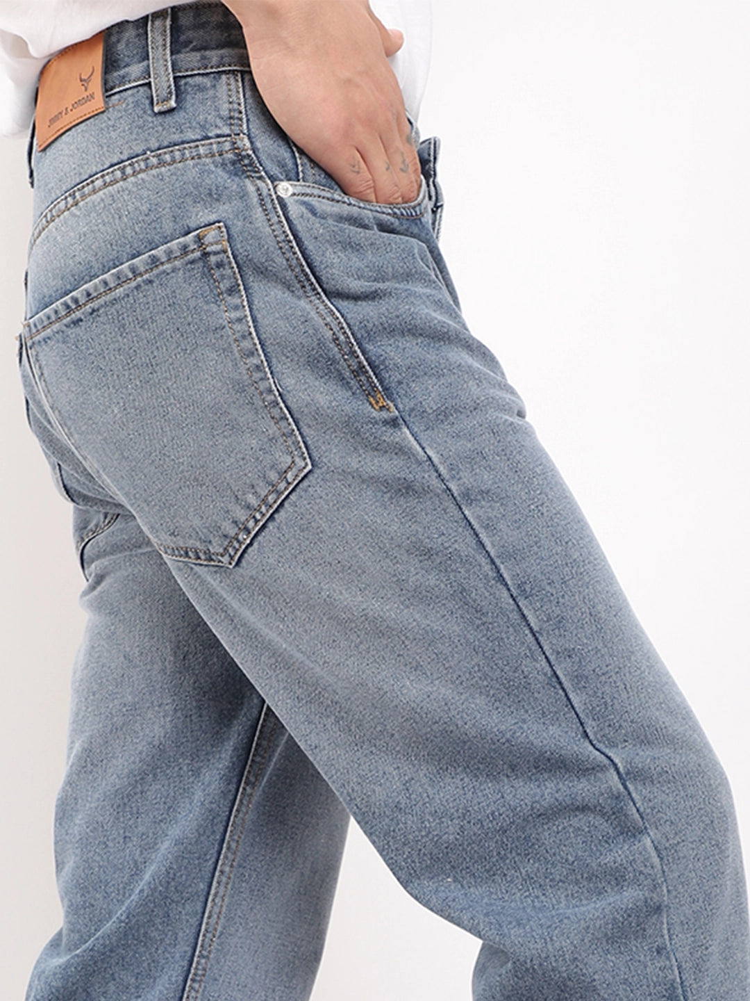 Boulevard Tint Blue Bootcut Denim Jeans