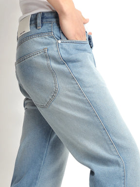 Korean Tint Blue Denim Jeans