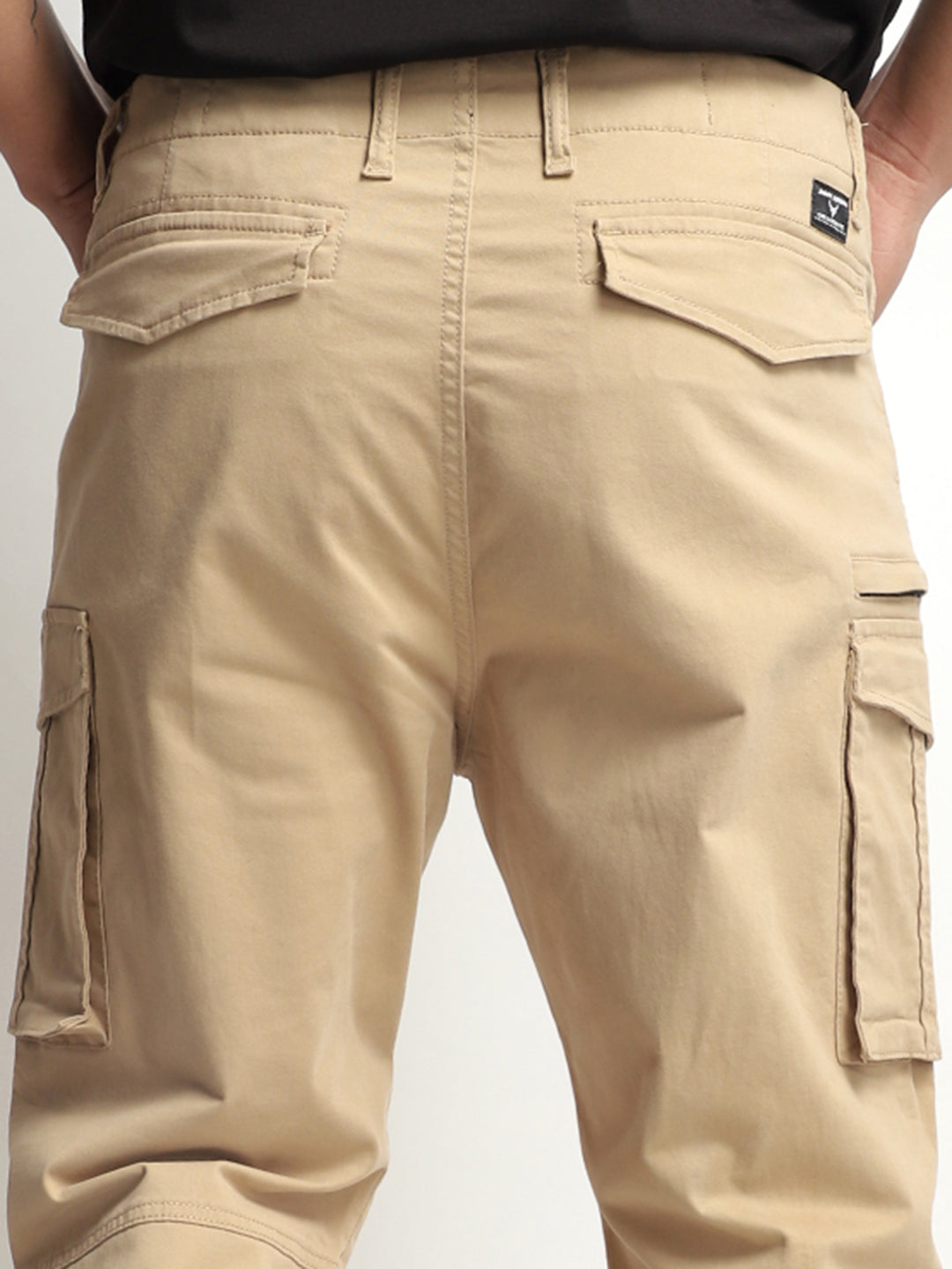 Park Lane Beige Cotton Cargo