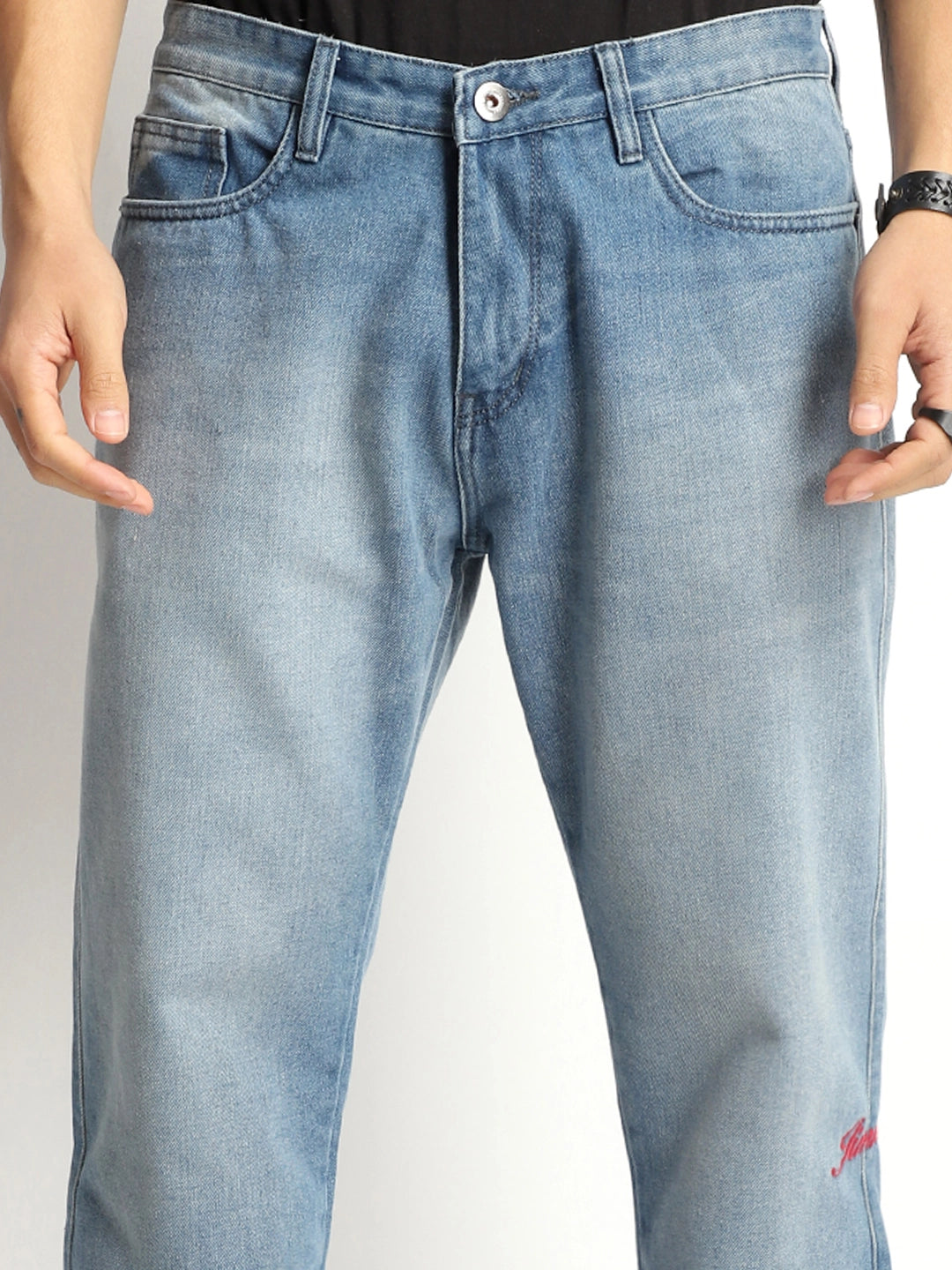 Korean Tint Blue Denim Jeans