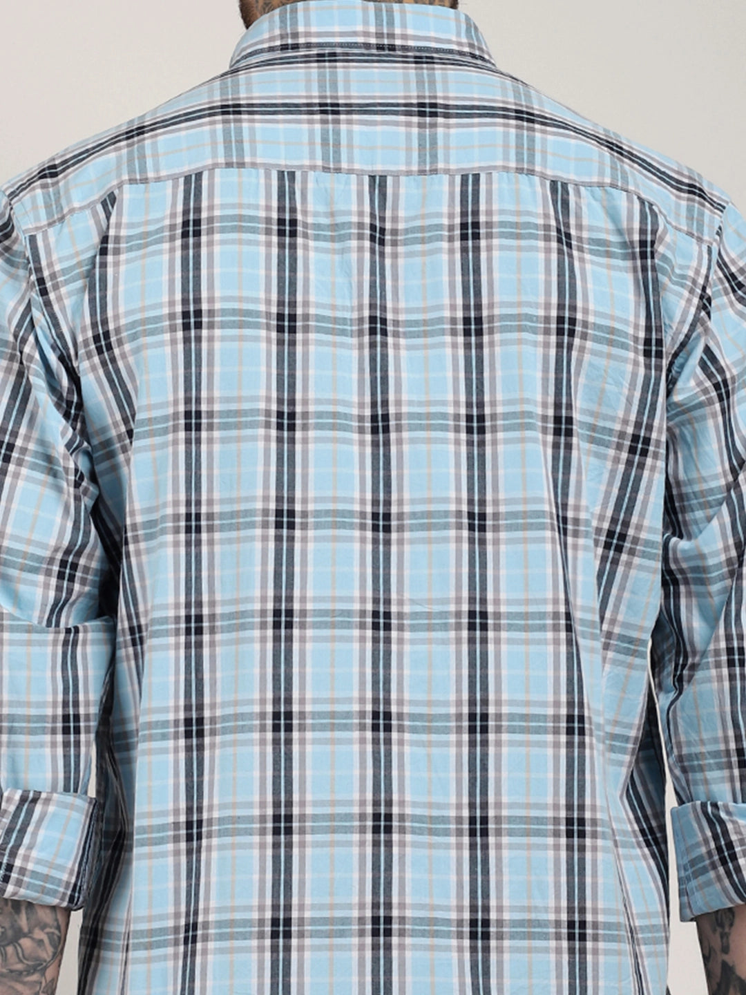 Charles Twill Sky Blue Full Sleeve Shirt