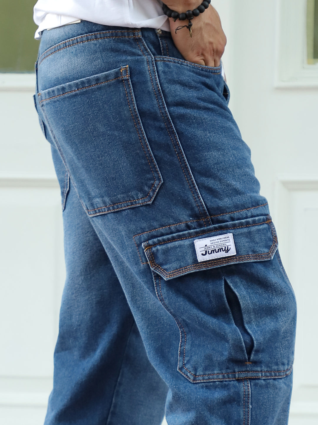 Nightline Cobalt Blue Denim Cargo